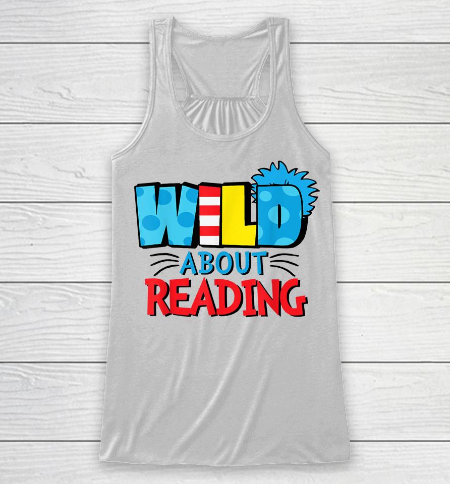 Wild About Reading Racerback Tank