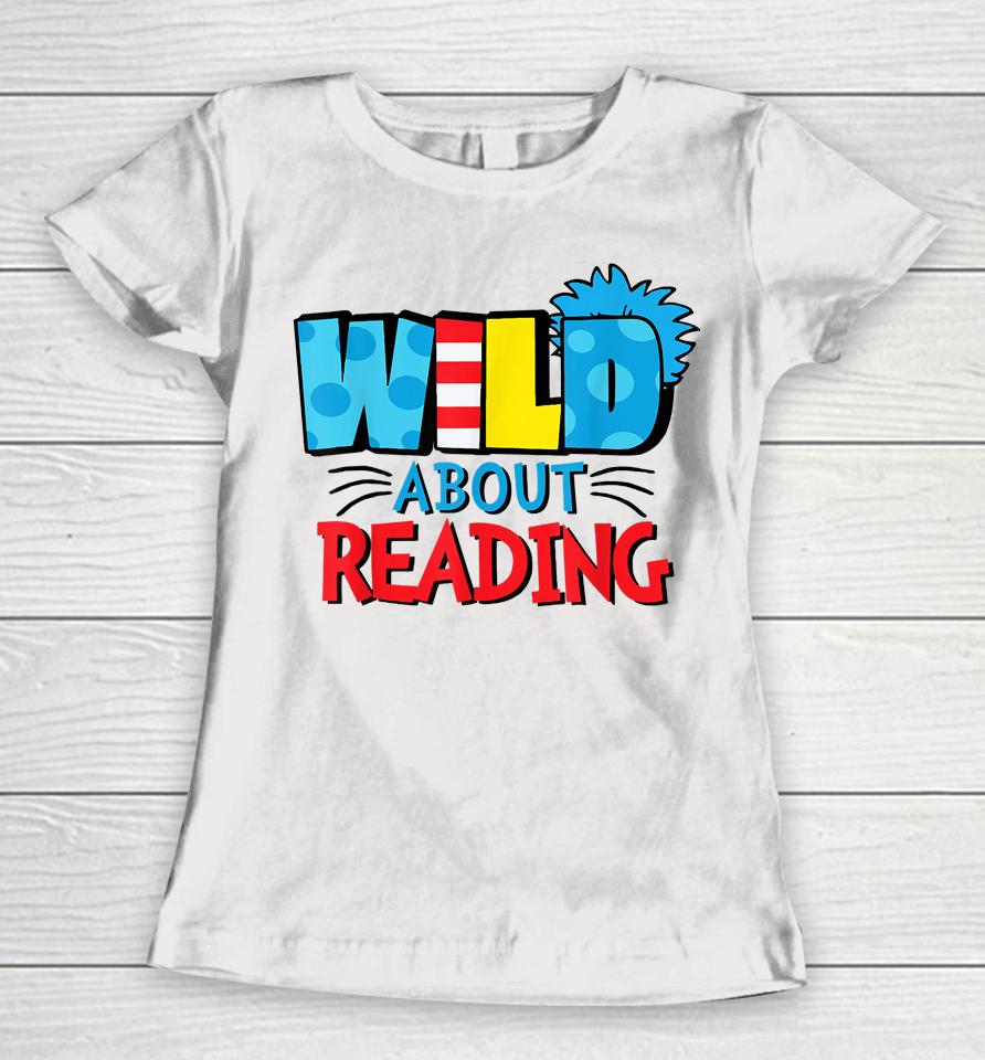Wild About Reading Women T-Shirt