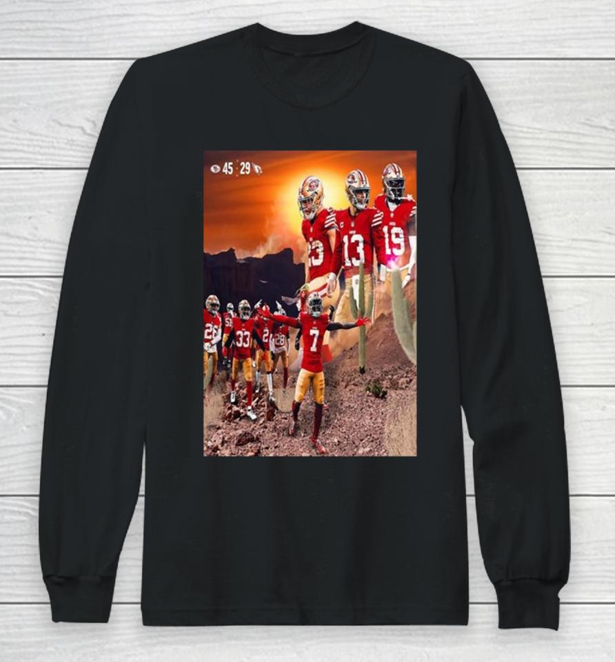 Wild West San Francisco 49Ers 2023 Nfc West Champions Long Sleeve T-Shirt