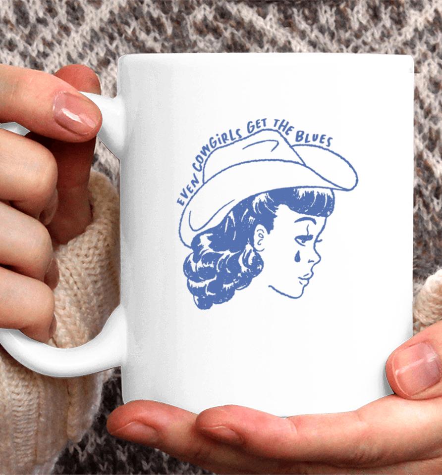 Wildkind Prints Even Cowgirls Get The Blues Coffee Mug