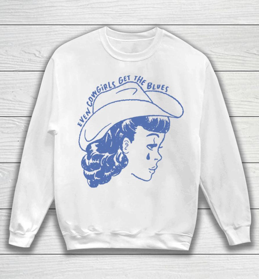 Wildkind Prints Even Cowgirls Get The Blues Sweatshirt