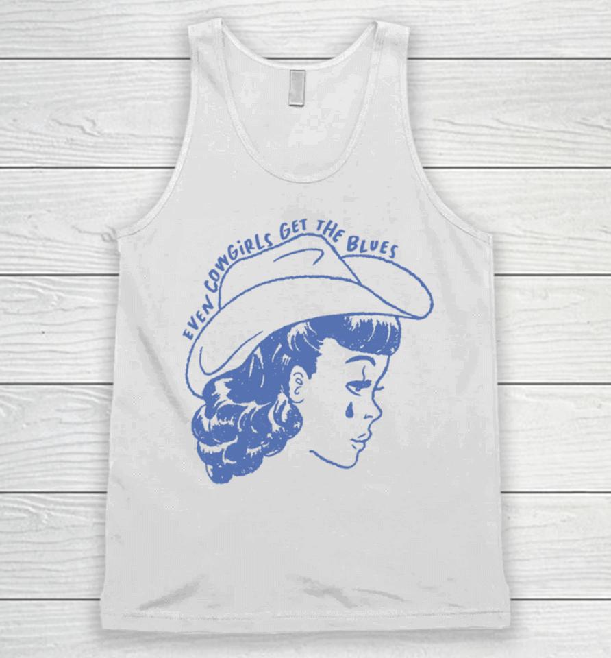 Wildkind Prints Even Cowgirls Get The Blues Unisex Tank Top
