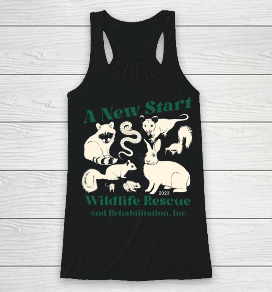 Wildlife Rescue Critters By A New Start Wildlife Rescue &Amp; Rehabilitation Racerback Tank