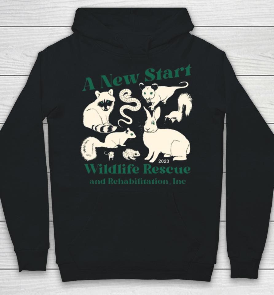 Wildlife Rescue Critters By A New Start Wildlife Rescue &Amp; Rehabilitation Hoodie