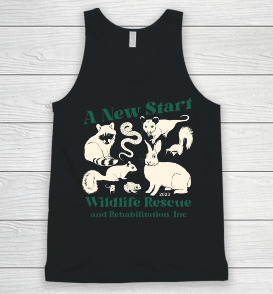Wildlife Rescue Critters By A New Start Wildlife Rescue &Amp; Rehabilitation Unisex Tank Top
