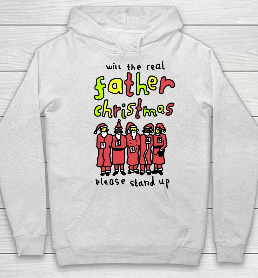 Will The Real Father Christmas Please Stand Up Santa Hoodie