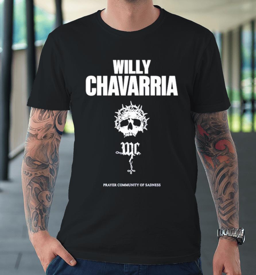 Willy Chavarria Prayer Community Of Sadness Premium T-Shirt