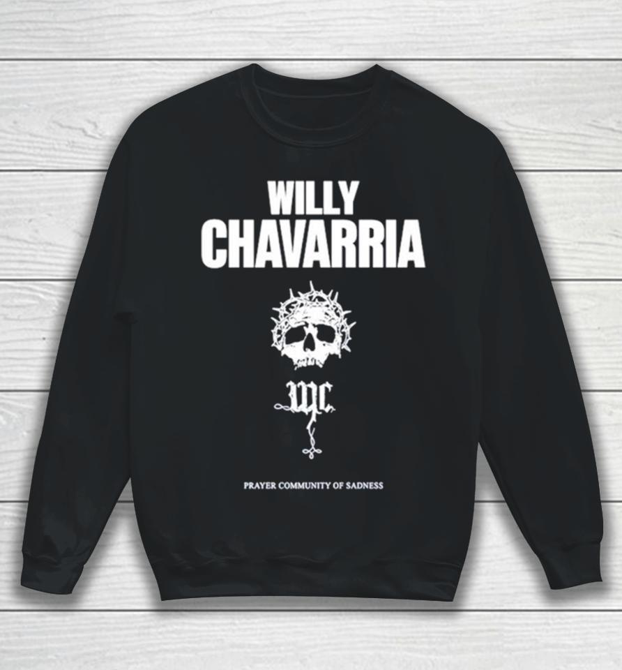 Willy Chavarria Prayer Community Of Sadness Sweatshirt