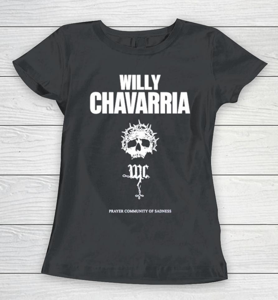 Willy Chavarria Prayer Community Of Sadness Women T-Shirt