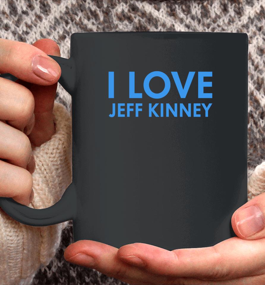 Wimpykid I Love Jeff Kinney Coffee Mug