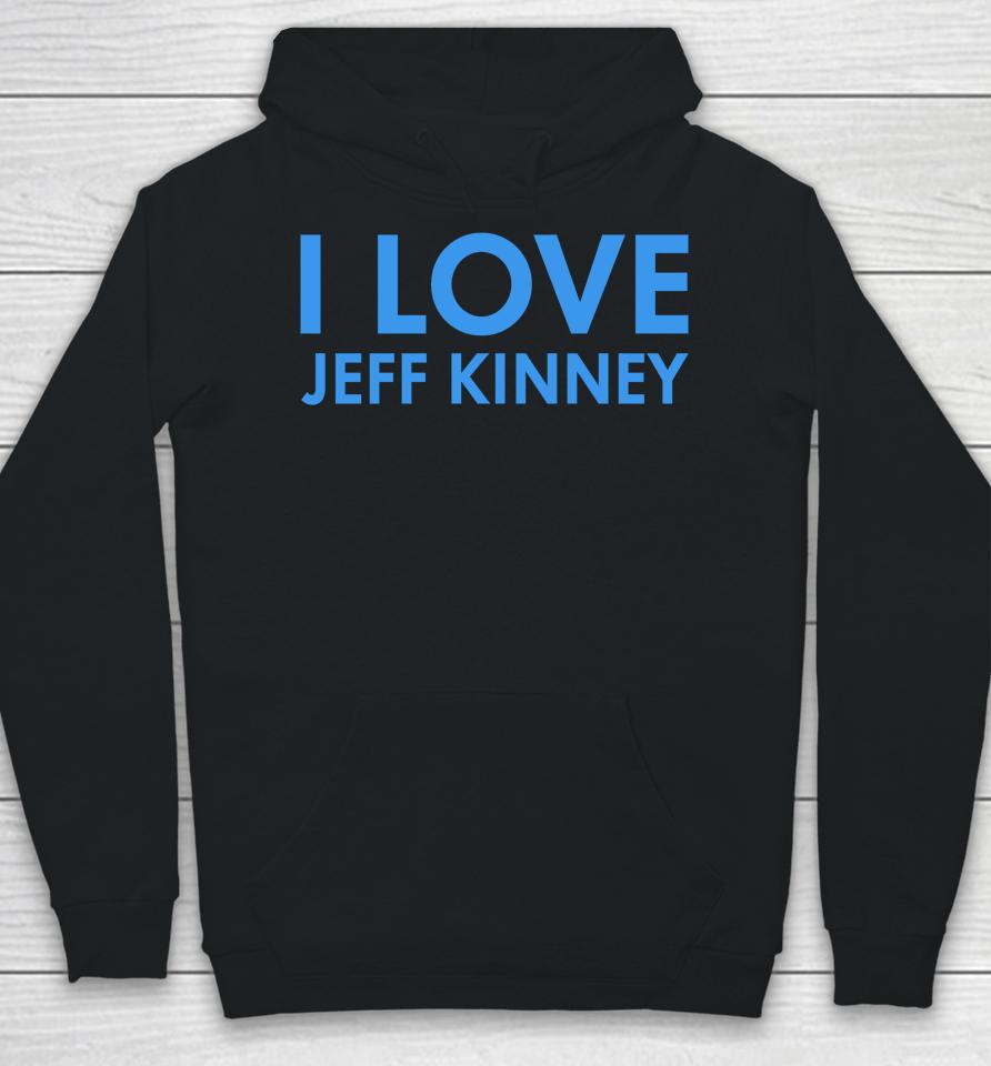 Wimpykid I Love Jeff Kinney Hoodie