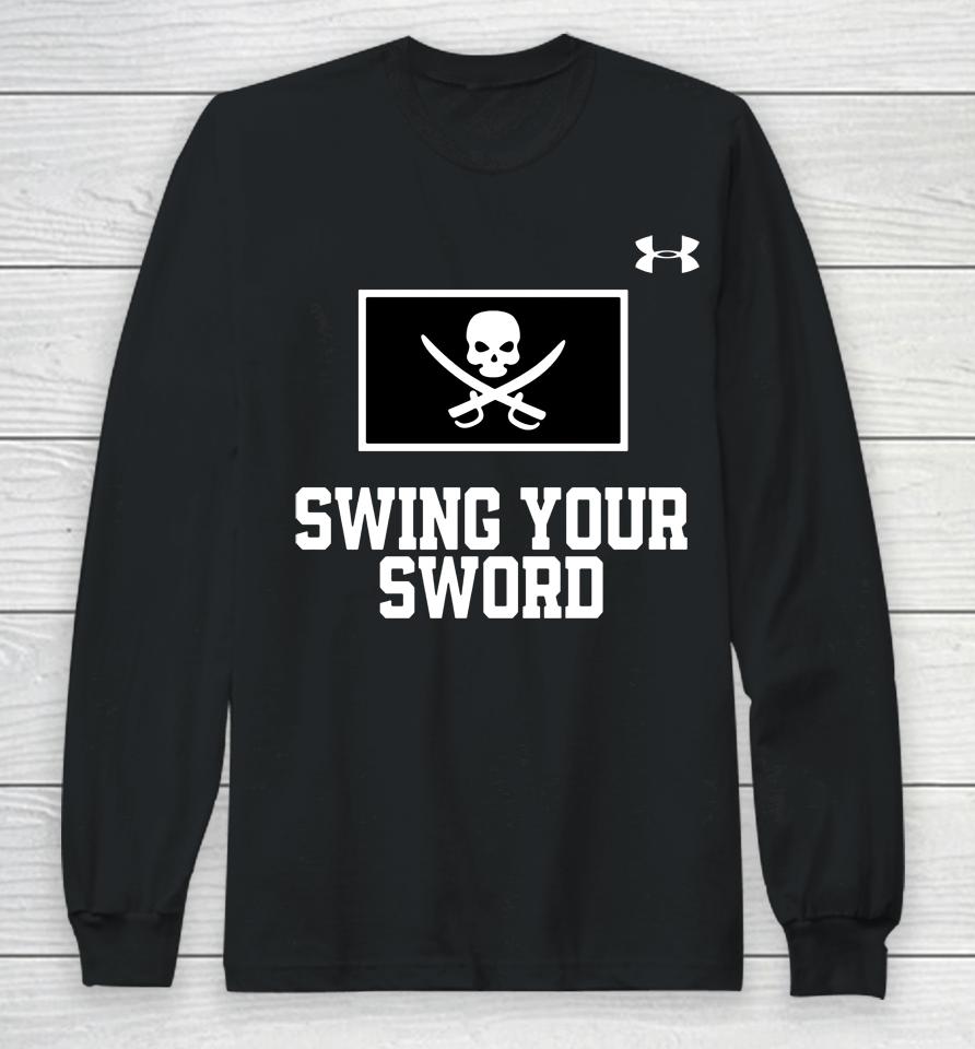 Wing Your Sword Joey Mcguire Long Sleeve T-Shirt