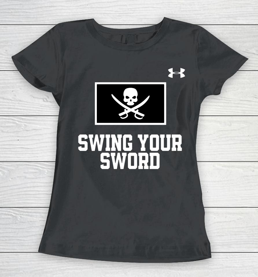 Wing Your Sword Joey Mcguire Women T-Shirt