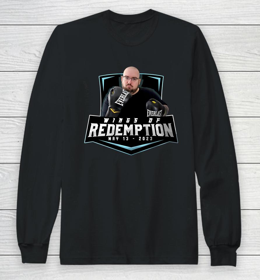 Wings Of Redemption Fight Long Sleeve T-Shirt