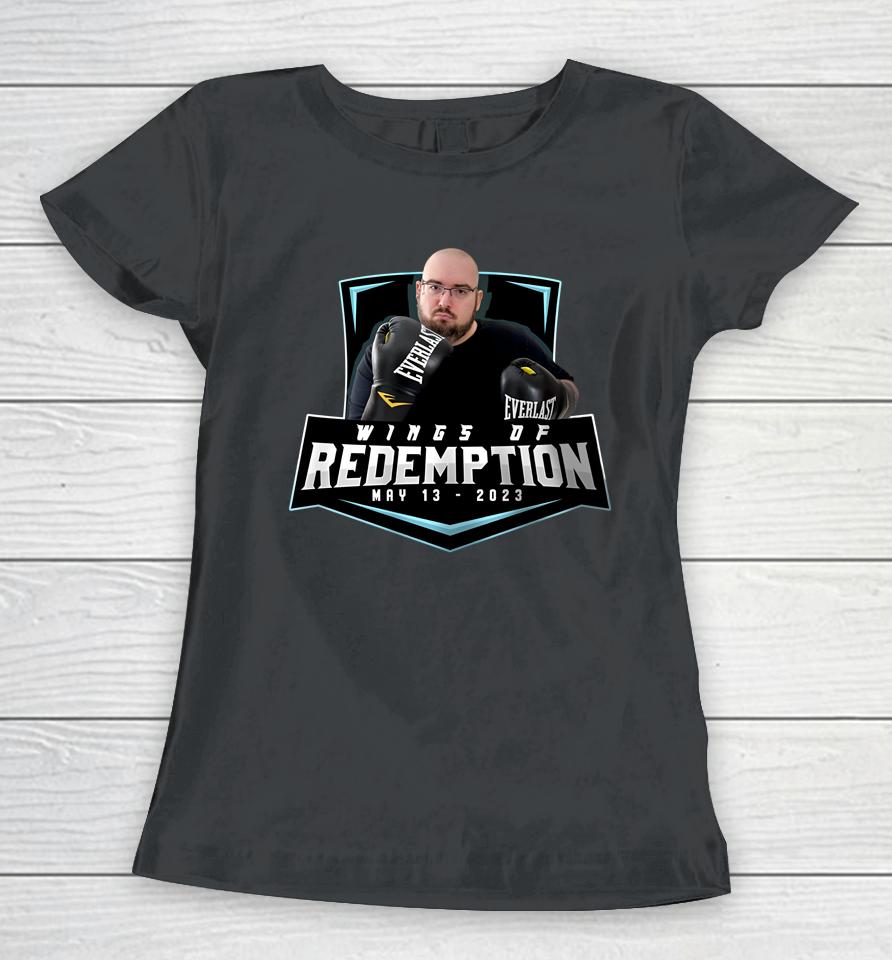 Wings Of Redemption Fight Women T-Shirt