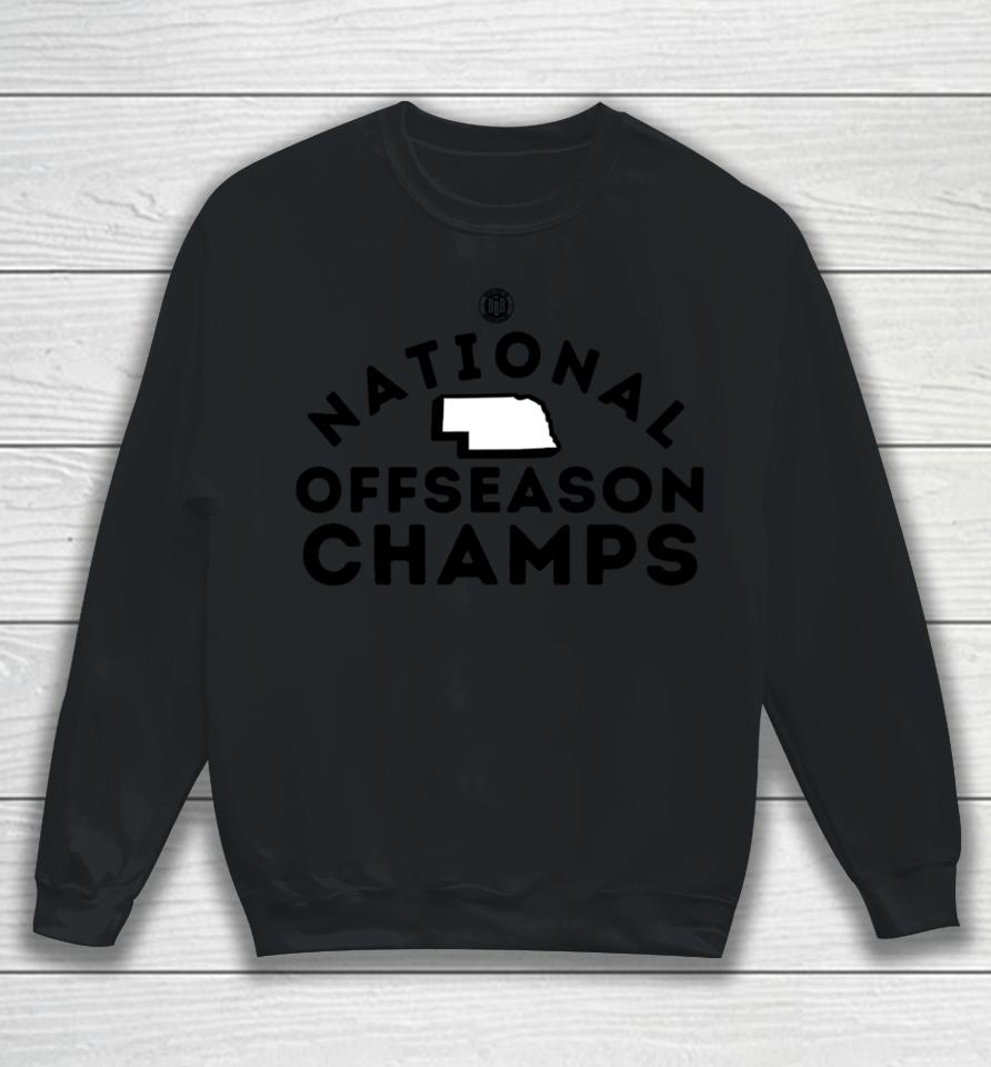 Wintheoffseason Nebraska National Offseason Champs New Sweatshirt