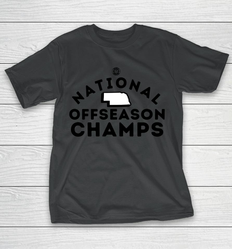 Wintheoffseason Nebraska National Offseason Champs New T-Shirt