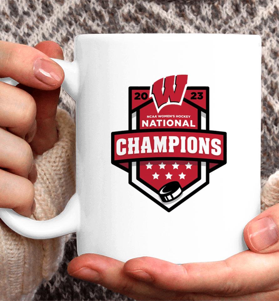 Wisconsin Badgers 2023 Ncaa Women’s Ice Hockey National Champions Coffee Mug