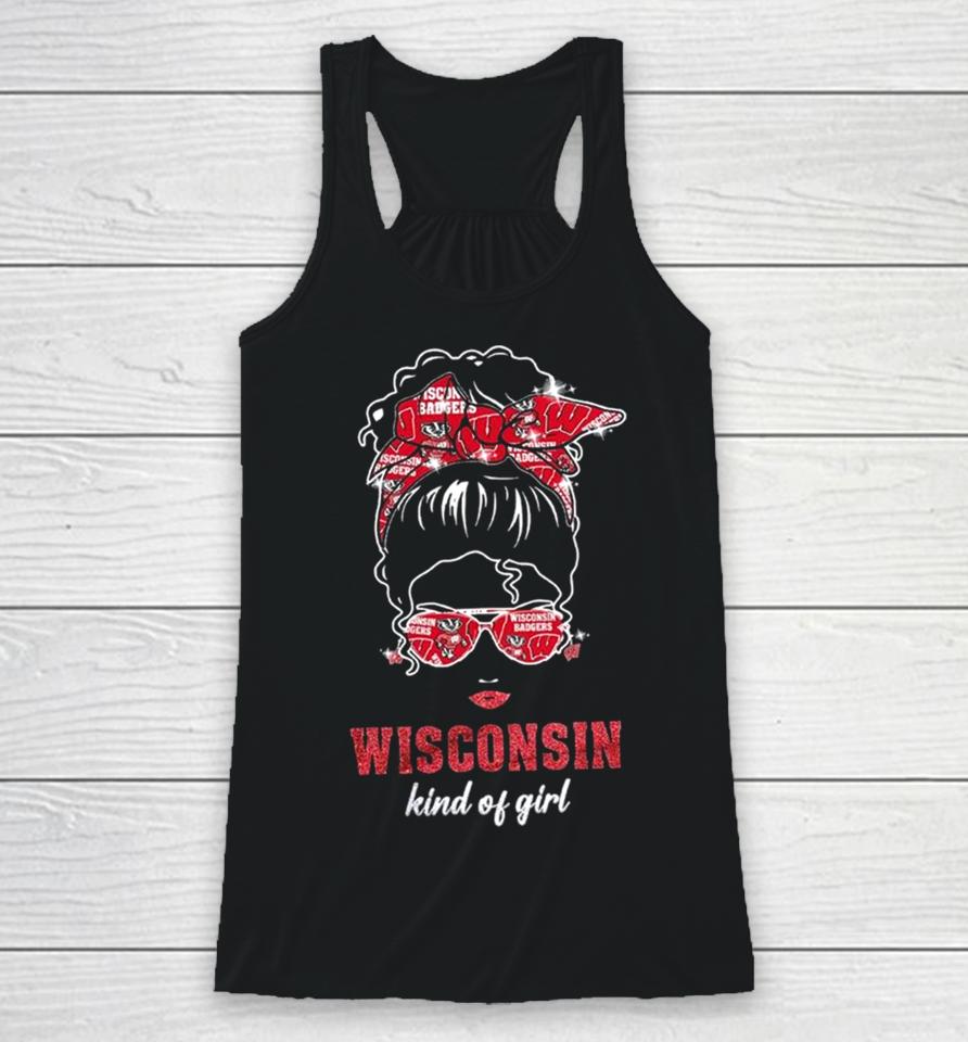 Wisconsin Badgers Kind Of Fan Girl 2024 Racerback Tank
