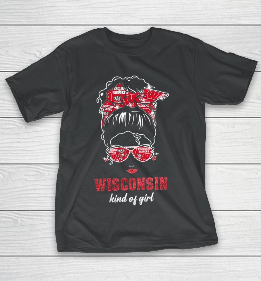 Wisconsin Badgers Kind Of Fan Girl 2024 T-Shirt