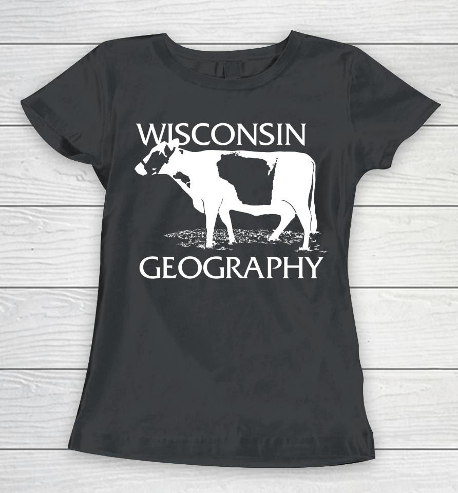 Wisconsin Geography Women T-Shirt