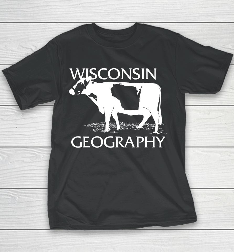 Wisconsin Geography Youth T-Shirt