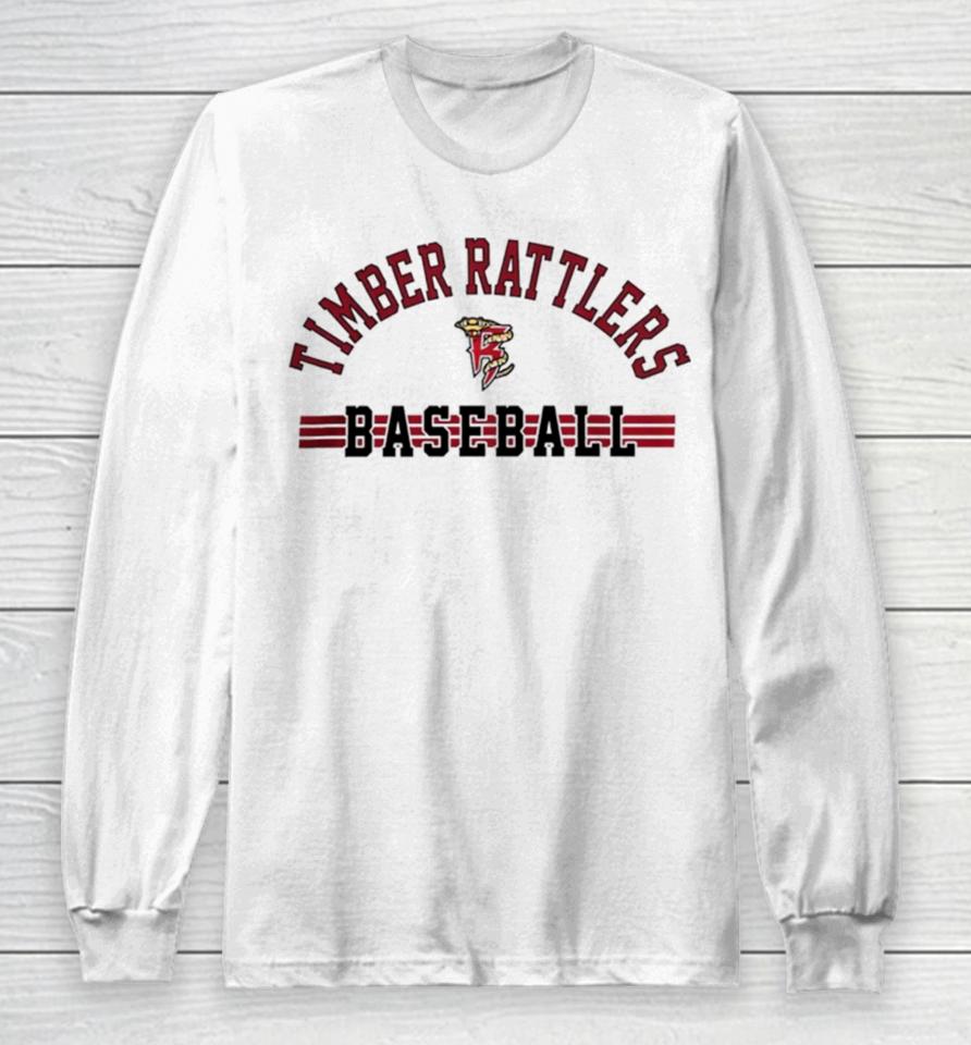 Wisconsin Timber Rattlers Baseball Logo Long Sleeve T-Shirt