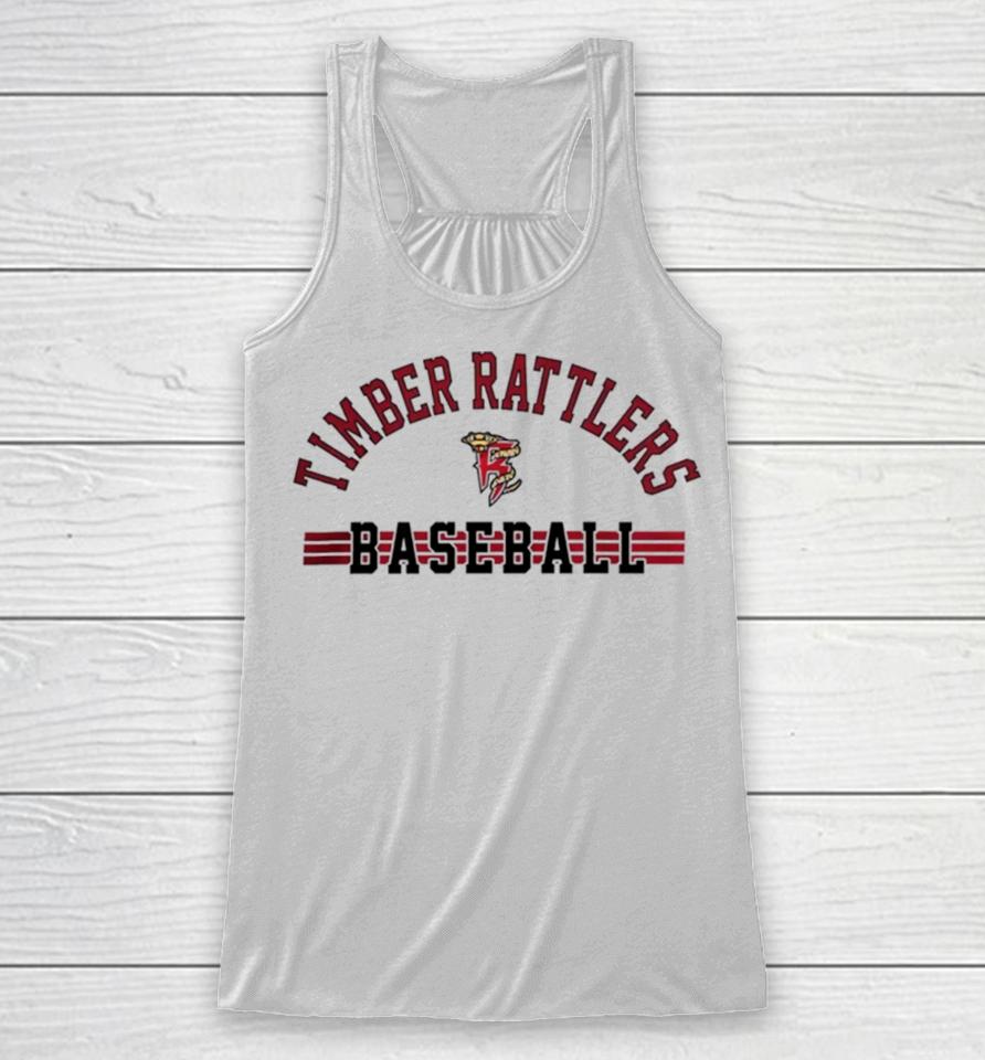 Wisconsin Timber Rattlers Baseball Logo Racerback Tank