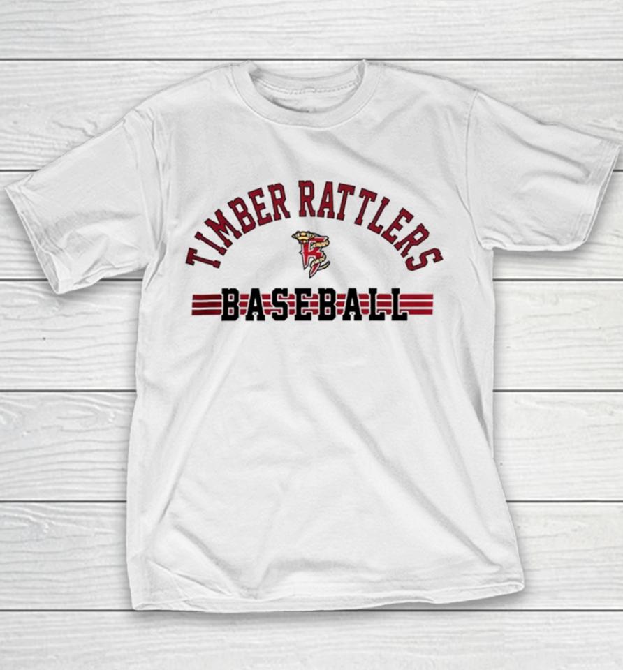 Wisconsin Timber Rattlers Baseball Logo Youth T-Shirt