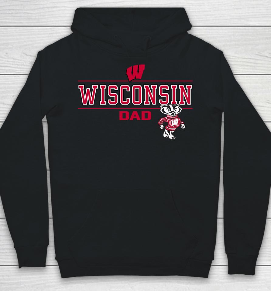 Wisconsin Volleyball Dad Hoodie