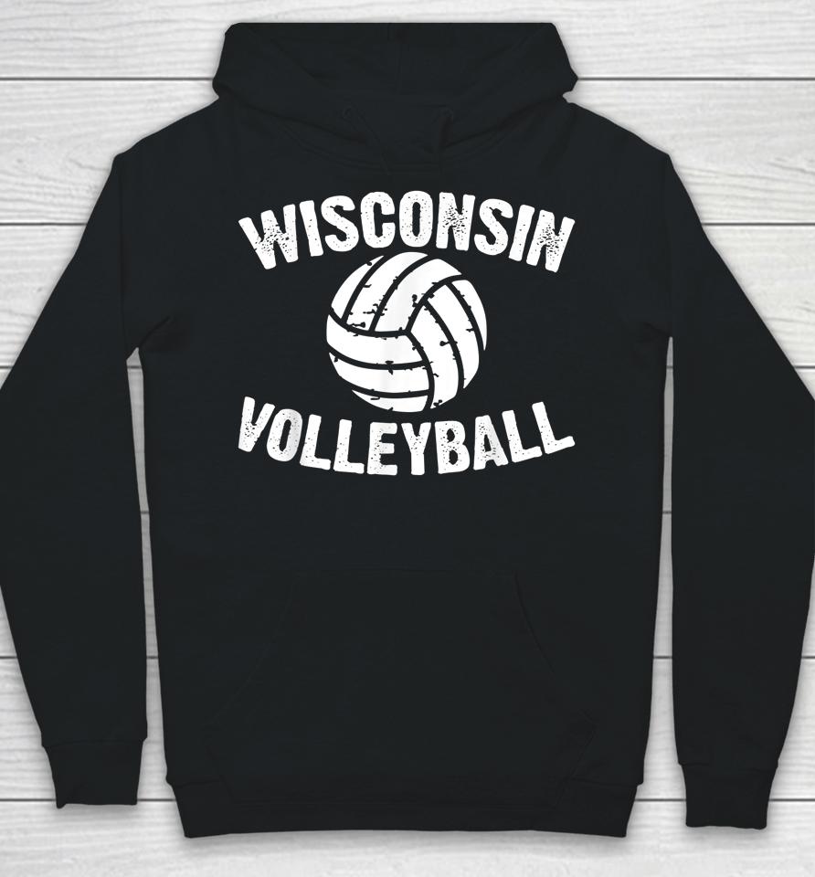 Wisconsin Volleyball Hoodie