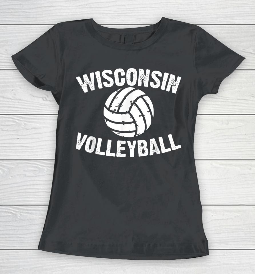 Wisconsin Volleyball Women T-Shirt