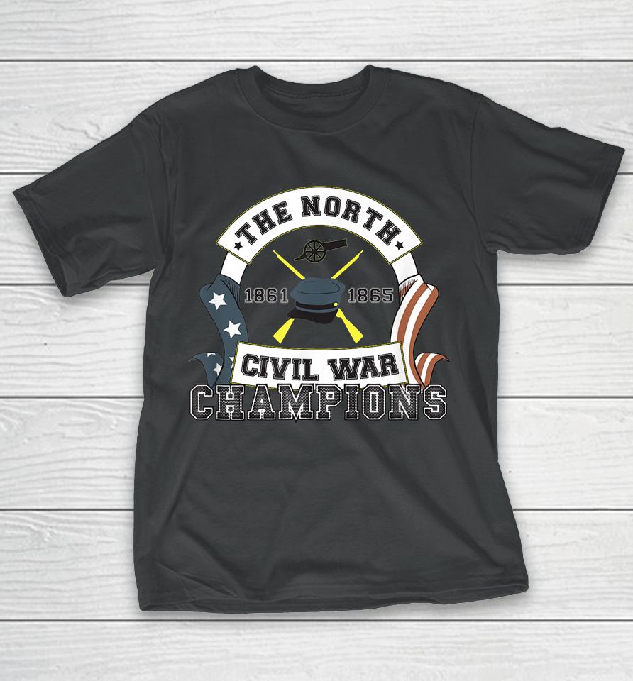 Wishfulfillingc And Stonekettle The North 1861 1863 Civil War Champions T-Shirt