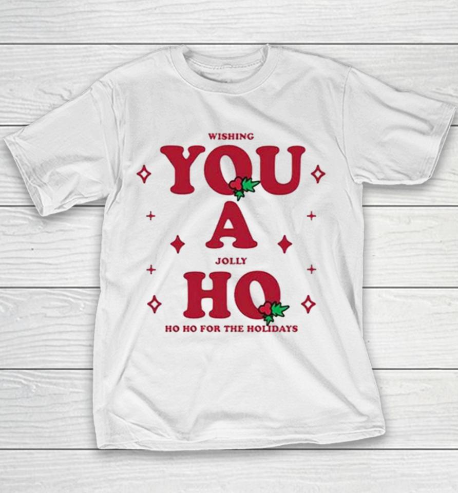 Wishing You A Jolly Ho Youth T-Shirt