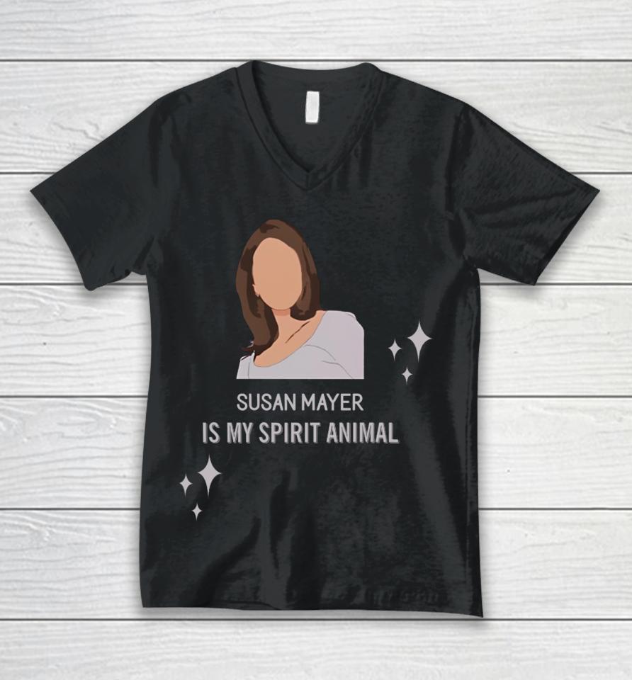 Wisteriawomen Susan Mayer Is My Spirit Animal Unisex V-Neck T-Shirt