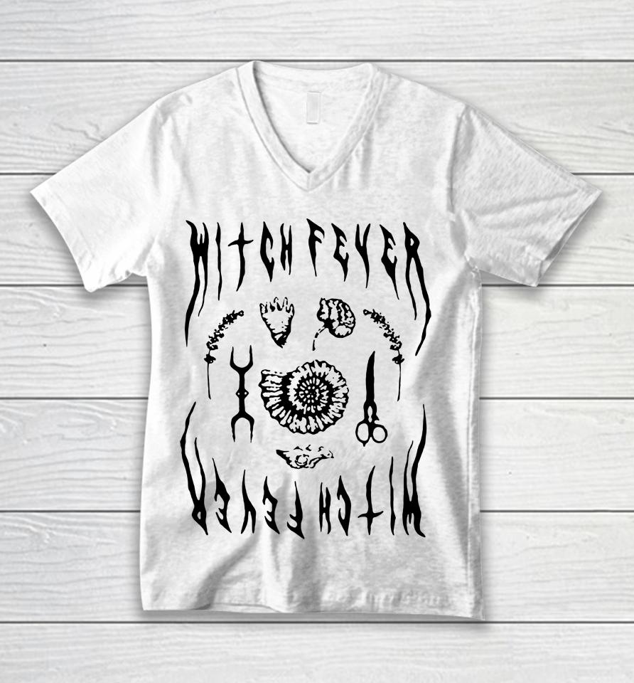 Witch Fever Mirrored Unisex V-Neck T-Shirt