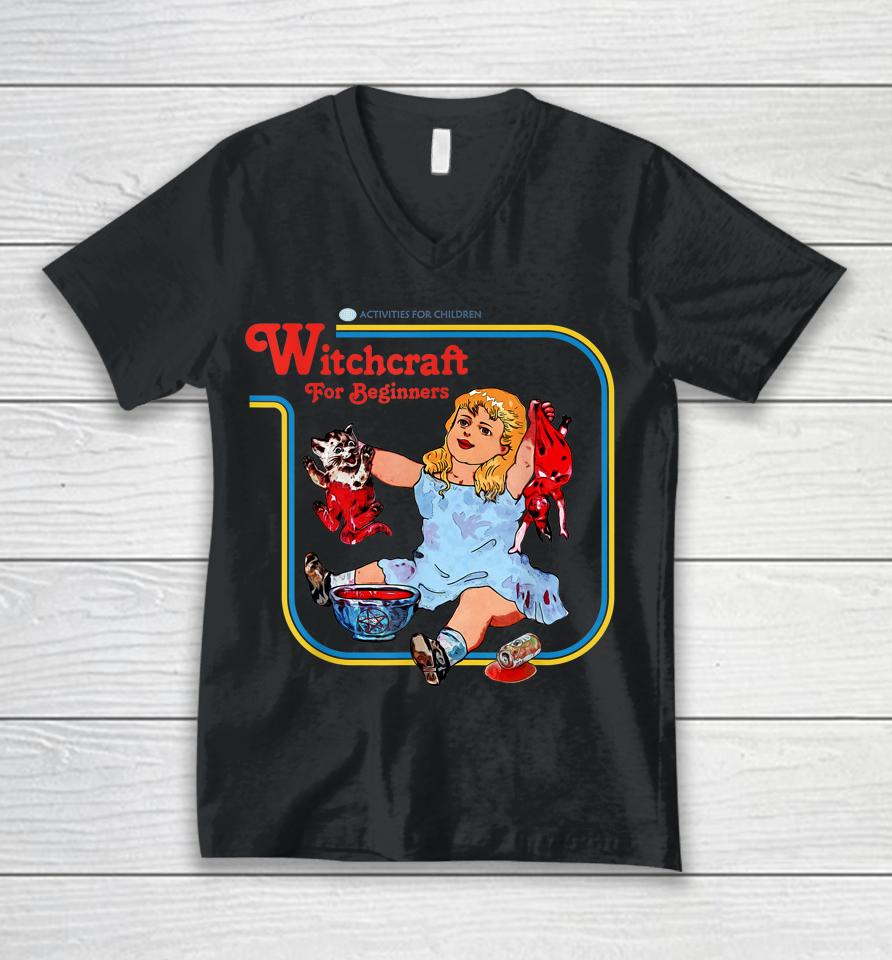 Witchcraft For Beginners Unisex V-Neck T-Shirt