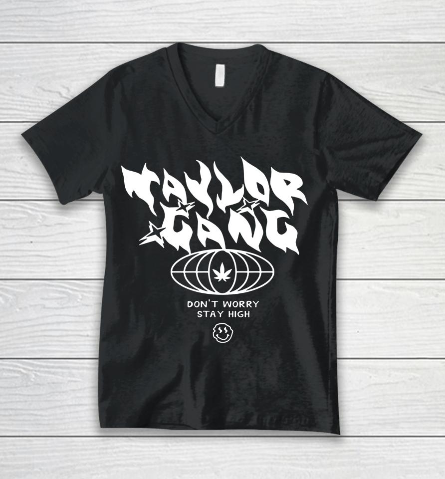 Wiz Khalifa Taylor Gang Unisex V-Neck T-Shirt