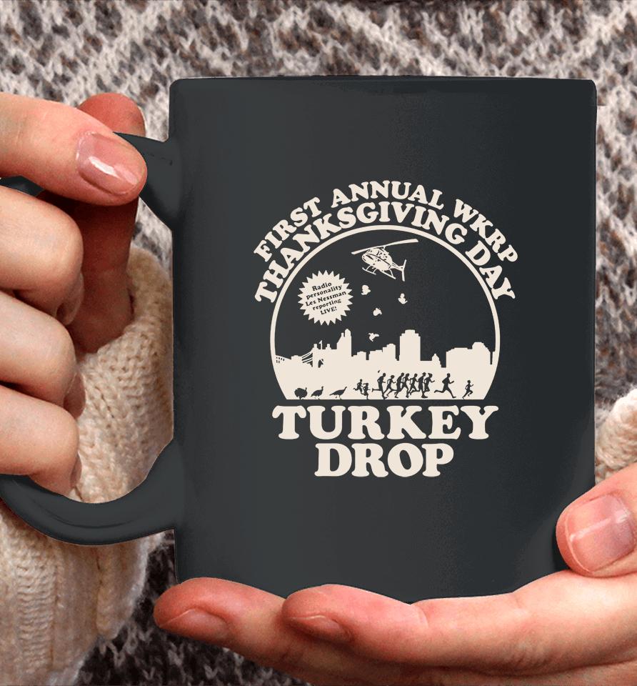 Wkrp Turkey Drop Thanksgiving Days Coffee Mug