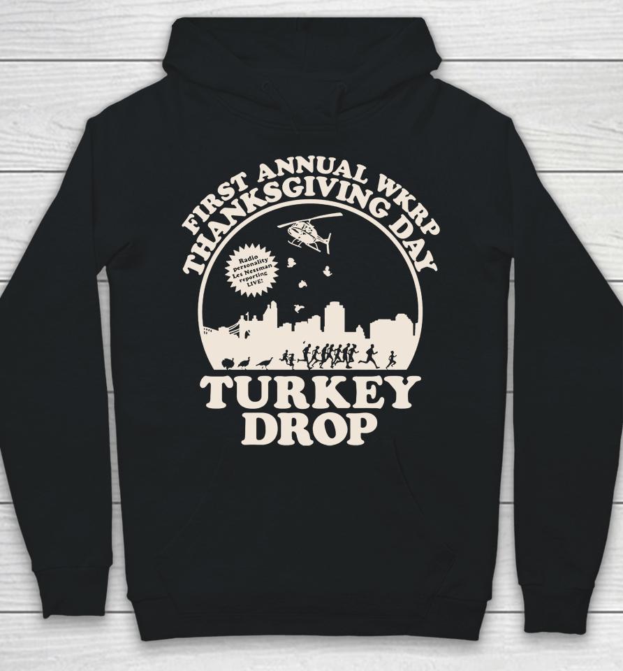 Wkrp Turkey Drop Thanksgiving Days Hoodie