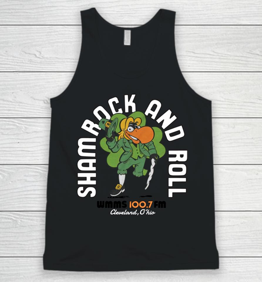 Wmms Shamrock And Roll Unisex Tank Top