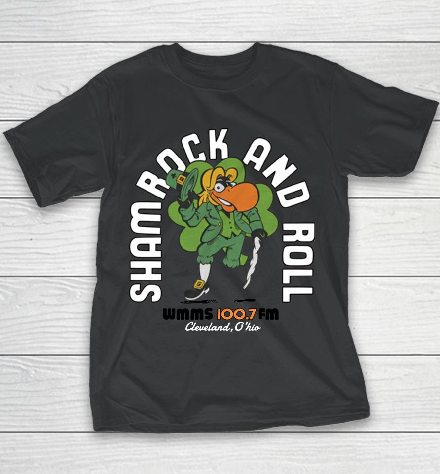 Wmms Shamrock And Roll Youth T-Shirt