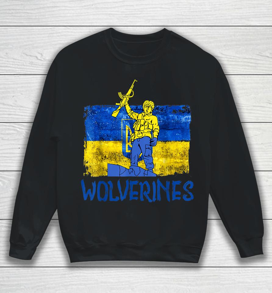 Wolverines Support Ukraine Sweatshirt