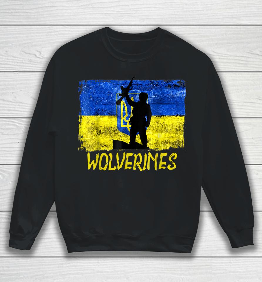 Wolverines Support Ukraine Sweatshirt