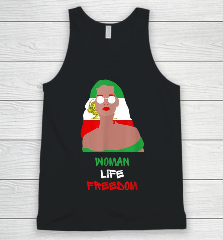 Woman Life Freedom For Iran Shirt For The Women Of Persia Unisex Tank Top