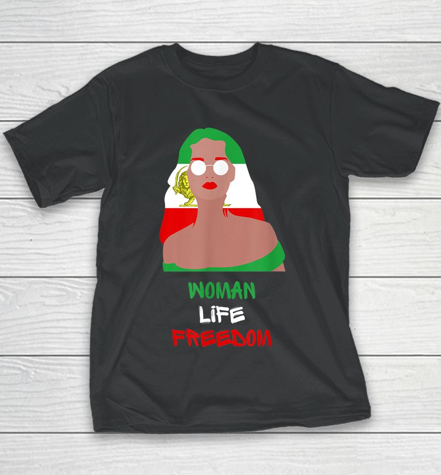 Woman Life Freedom For Iran Shirt For The Women Of Persia Youth T-Shirt