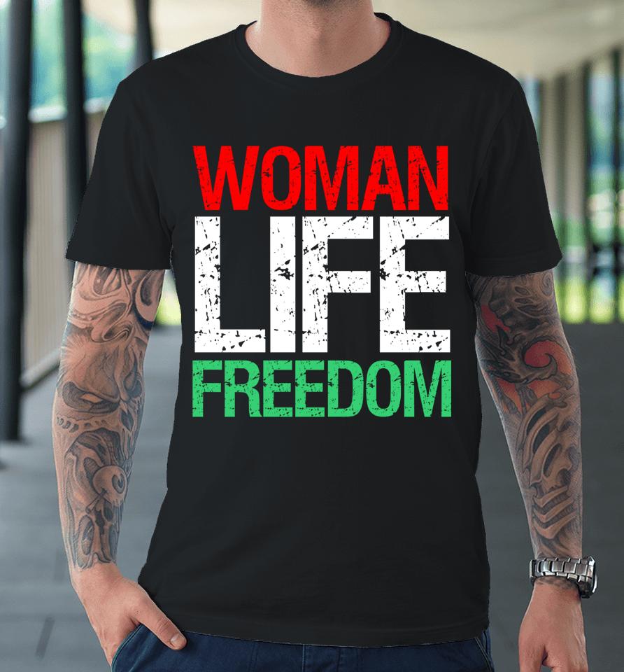 Woman Life Freedom Iran Vintage Premium T-Shirt