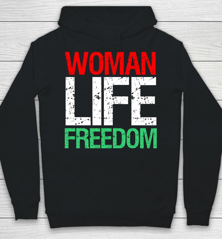 Woman Life Freedom Iran Vintage Hoodie