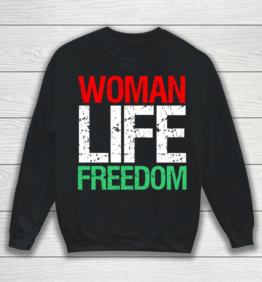 Woman Life Freedom Iran Vintage Sweatshirt