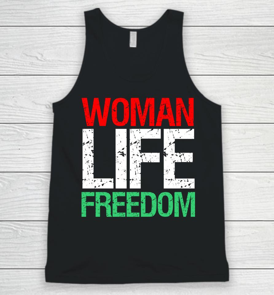 Woman Life Freedom Iran Vintage Unisex Tank Top